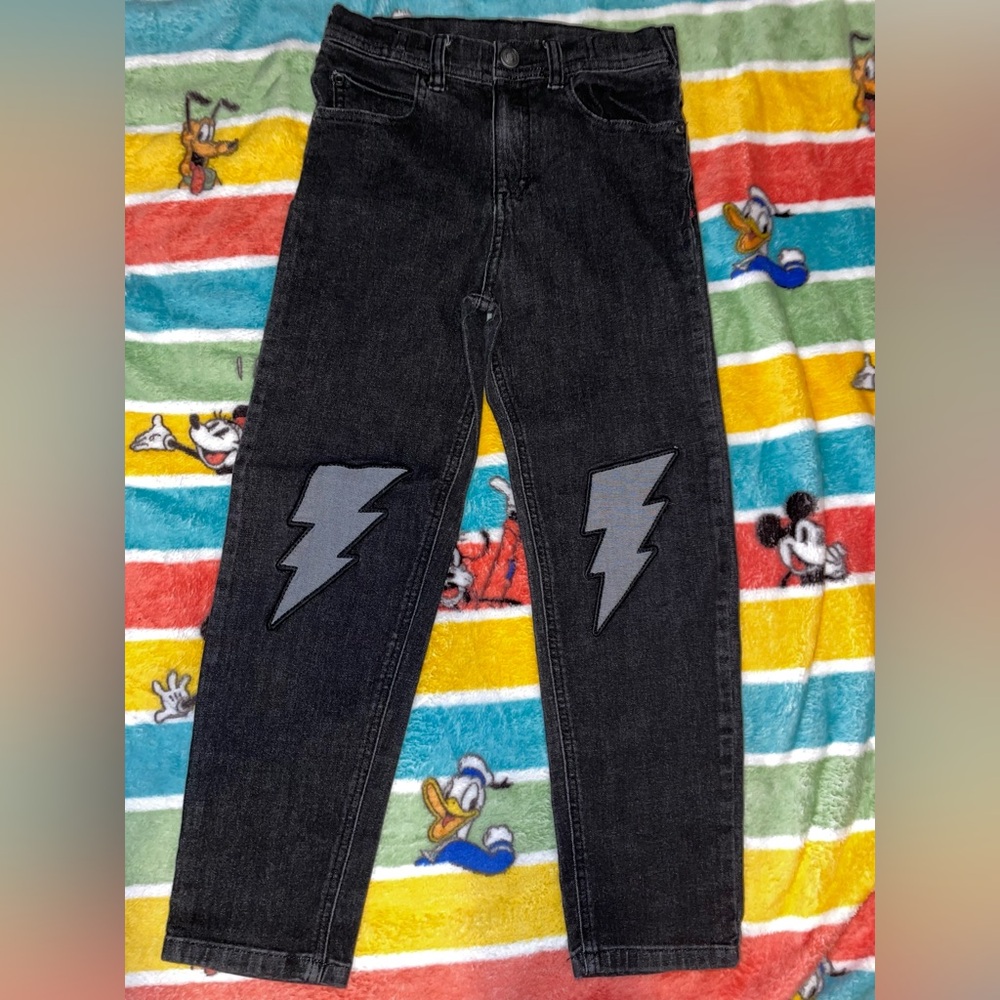365 Kids Boys Black Skinny Jeans •Size 8